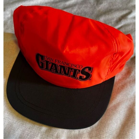 SF Giants Lot Hat Francisco Vintage Nylon Hat Cap SnapBack - Picture 4 of 9